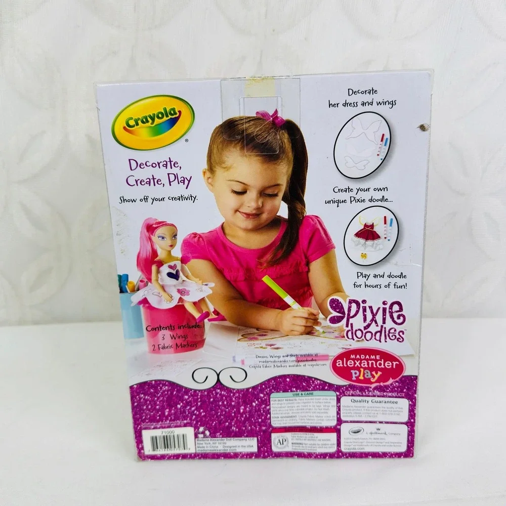 Crayola Madame Alexander Pixie Doodles‎ Wing Pack Playlet